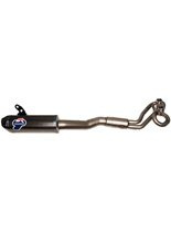 Układ wydechowy 2x1 Termignoni Slip-On stal nierdzewna, włókno węglowe do Yamaha T-Max 530 (17-19)
