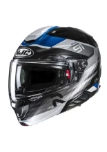 Kask szczękowy HJC RPHA 91 Madal czarno-niebieski