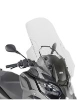 Szyba do skutera Kappa Piaggio MP3 HPE 400-400 Sport (22')/ 530 Exclusive (22-) przezroczysta