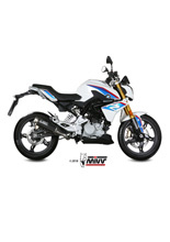 Pełny układ wydechowy (GP Pro) MIVV do BMW G 310 R (18-) carbon