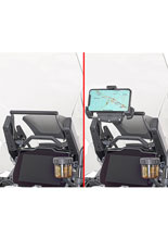 Poprzeczka Kappa do montażu uchwytu na smartfon/GPS Triumph Tiger 1200 GT/ GT Explorer/ Rally Explorer (22-)