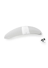 Szyba motocyklowa sportowa PUIG Batwing SML BMW, Harley Davidson, Honda, Indian, Kawasaki, Triumph, Yamaha (wybrane modele) przeźroczysta