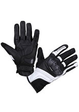 Rękawice motocyklowe Modeka Miako Air czarno-białe