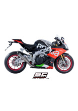 Tłumik SLIP-ON S1 low position SC-Project do Aprilia RSV4 RF/RR 2018