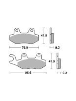 Klocki hamulcowe [przód] SBS 163 HF
