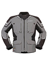 Kurtka motocyklowa tekstylna Modeka Panamericana II szaro-czarna