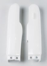 Osłony teleskopów UFO do Suzuki RM 85 (00-) białe