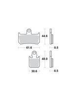 KLOCKI HAMULCOWE SBS 839 HS