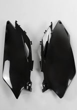 Osłony boczne tylne UFO do Hondy CRF 250R (10), CRF 450R (09-10) czarne