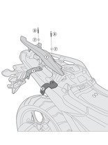 Zestaw montażowy PLX1146 / PL1146 / PL1146CAM / TST1146 bez stelaża kufra centralnego 1146FZ