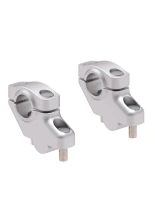 Podwyższenie kierownicy Hepco&Becker Suzuki B-King (08-10) [30 mm w górę, 21 mm w tył] srebrne