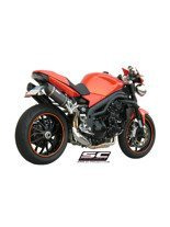 Tłumiki owalne SC-Project do Triumph SPEED TRIPLE 1050 [05-06]