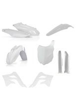 Pełny zestaw plastików Acerbis Kawasaki KX 450 F [13-15] biały