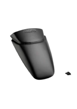 Przedłużenie błotnika motocyklowego tylnego PUIG Triumph Trident 660 (21-) czarne, matowe