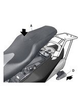 Stelaż pod kufer centralny Shad do Suzuki GSR-600 (05-11)