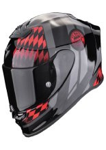 Kask integralny Scorpion Exo-R1 Evo Air FC Bayern czarno-czerwony