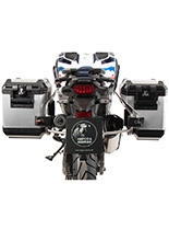 Zestaw: kufry boczne + stelaże Hepco&Becker Xplorer Cutout do Hondy CRF 1100L Africa Twin Adventure Sports (24-) srebrne