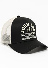 Czapka z daszkiem John Doe Trucker czarno-biała