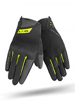 Rękawice motocyklowe dziecięce Shima One Evo czarno-fluo