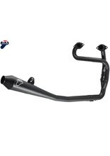 Układ wydechowy 2x1 Termignoni Slip-On stal nierdzewna do Triumph Street Twin (16-20) czarny