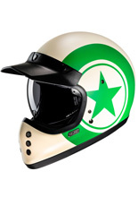 Kask integralny HJC V60 Nyx biało-zielony