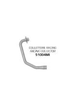 Kolektor wydechowy do rur łączących i tłumików Arrow - Honda CB 125 F [15-16], CBF 125 [09-14]