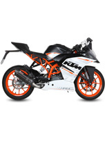 Pełny układ wydechowy (Suono) MIVV do KTM RC 390 (14-16) czarny