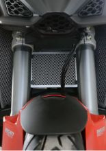 Osłona chłodnicy R&G aluminiowa do Ducati Multistrada V4 (21-) czarna