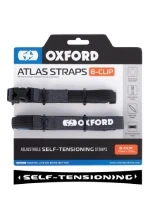 Pasy transportowe Oxford Atlas B-Clip 17 [mm] x 2 [M] szare