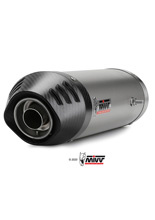 Tłumiki motocyklowe Slip-On Line (Oval) MIVV do Yamaha YZF R1 1000 (07-08) titanium