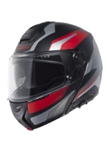 Kask szczękowy Schuberth Concept Tracer czarno-szaro-czerwony
