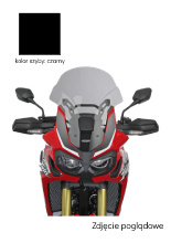 Szyba motocyklowa MRA Touring "TM" Honda CRF 1000 L Africa Twin (16-19) czarna