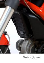 Osłona chłodnicy R&G aluminiowa do Ducati Monster 1100/1100S/1100EVO/795/796 (09-) czerwona