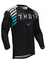 Bluza enduro Thor Launchmode Zone czarna