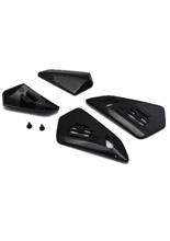 Wentylacja tylna Shoei do kasku Qwest, RJ Platinum-R czarna