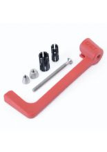 Osłona dźwigni hamulca/ sprzęgła R&G Ducati, Husqvarna, KTM (wybrane modele) czerwona