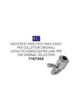 Rura łącząca Arrow z katalizatorem - Ducati Monster 797 [17-18], Ducati Scrambler 800 Cafè Racer / Classic / Desert Sled [17-20]