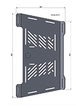 Poszerzenie bagażnika Hepco&Becker Honda XL 600 V Transalp / NX 650 Dominator / SLR 650 / XRV 650/750 Africa Twin