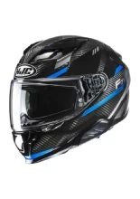 Kask integralny HJC F71 Carbon Esira czarno-niebieski