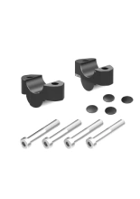 Podwyższenie kierownicy Hepco&Becker Suzuki GSX-S 1000 GT/Travel (22-24) [20 mm w górę] czarne