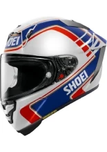 Kask integralny Shoei X-SPR PRO Gardner TC-2 biało-niebiesko-czerwony