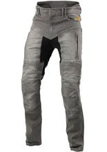 Jeansy motocyklowe Trilobite Parado Slim Fit jasno szare