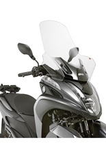 Szyba motocyklowa GIVI przezroczysta Yamaha Tricity 125/ 155 (14-24) [mocowanie w zestawie]