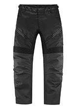 Spodnie motocyklowe skórzane Icon Contra 2 czarne