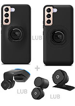 Zestaw do samochodu: etui na telefon Samsung Galaxy S22 oraz mocowanie Quad Lock
