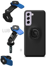 Zestaw na motocykl: etui na telefon Samsung Galaxy S21FE + mocowanie Quad Lock