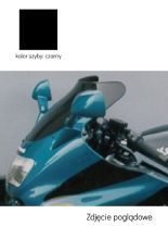 Szyba motocyklowa MRA Spoiler "S" Kawasaki ZZR 1100 (93-01) czarna