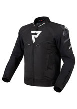 Kurtka motocyklowa tekstylna Rebelhorn Vandal Tex czarno-biała