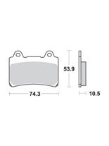KLOCKI HAMULCOWE SBS 613 HS
