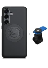 Zestaw: etui MAG na telefon Samsung Galaxy S25+ (magnetyczne) + uchwyt Quad Lock montowany za pomocą paska z szybkozłączką
